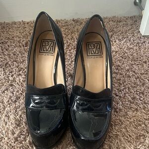 Pour La Victoire Patent Midnight Loafers